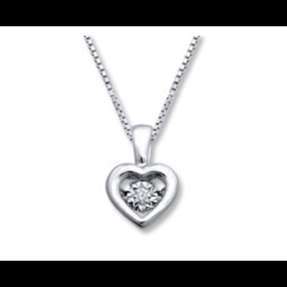 Diamonds in Rhythm, Accent Sterling Necklace